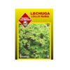Semillas Sobre Lechuga Lollo Rubia